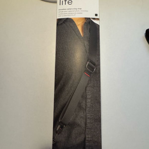 픽디자인 슬라이드 라이트 카메라 스트랩 블랙