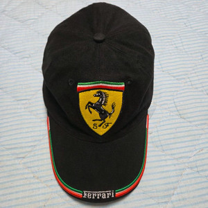 페라리 블랙 볼캡 모자(정품)55~58