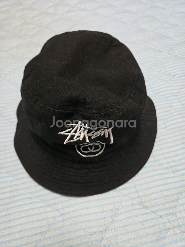 스투시 버킷햇 블랙 60--1