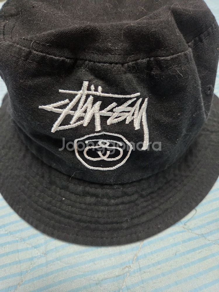 스투시 버킷햇 블랙 60--5