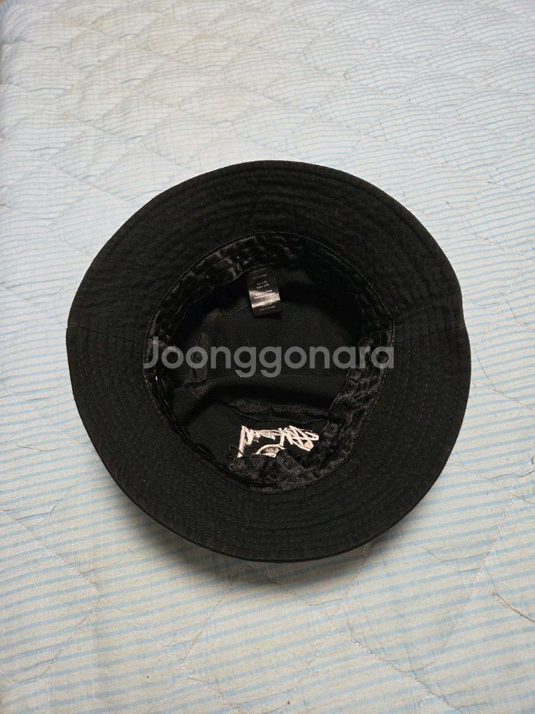 스투시 버킷햇 블랙 60--2