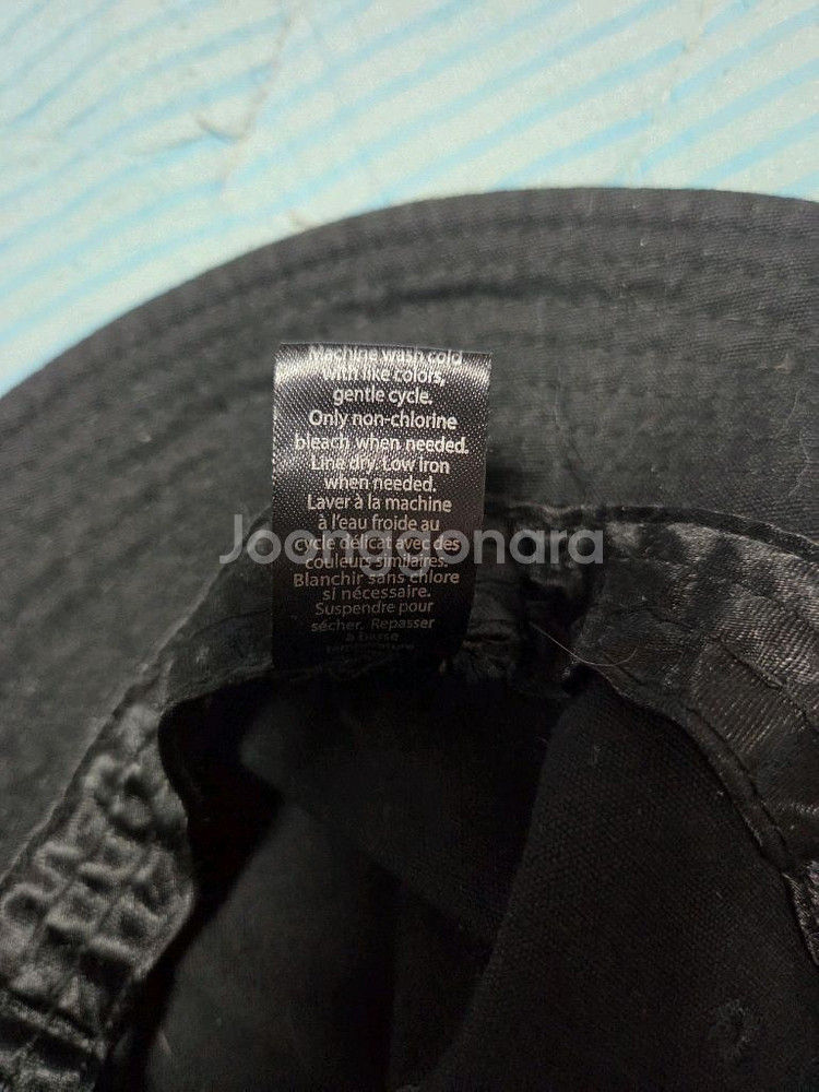 스투시 버킷햇 블랙 60--4