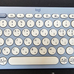 로지텍 키보드 Pebble Keys 2 K380s 블루