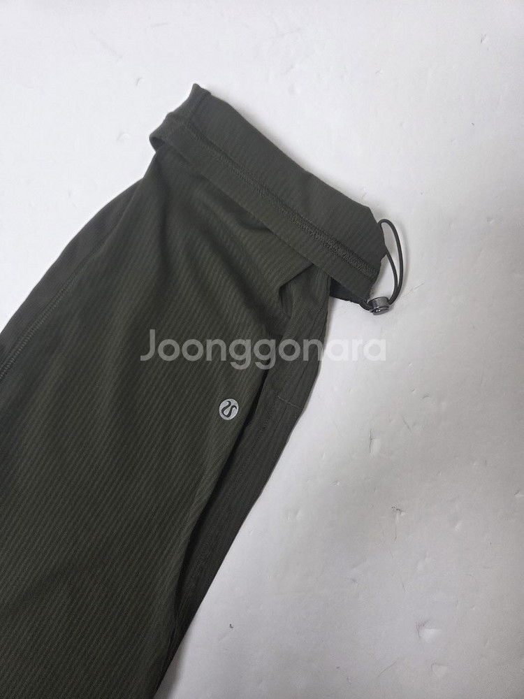 룰루레몬 여성 댄스스튜디오 조거 팬츠 카키(M)--2