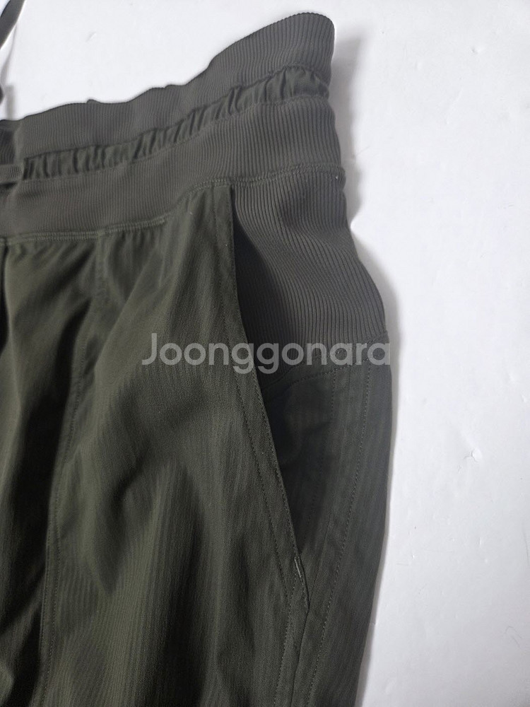 룰루레몬 여성 댄스스튜디오 조거 팬츠 카키(M)--3