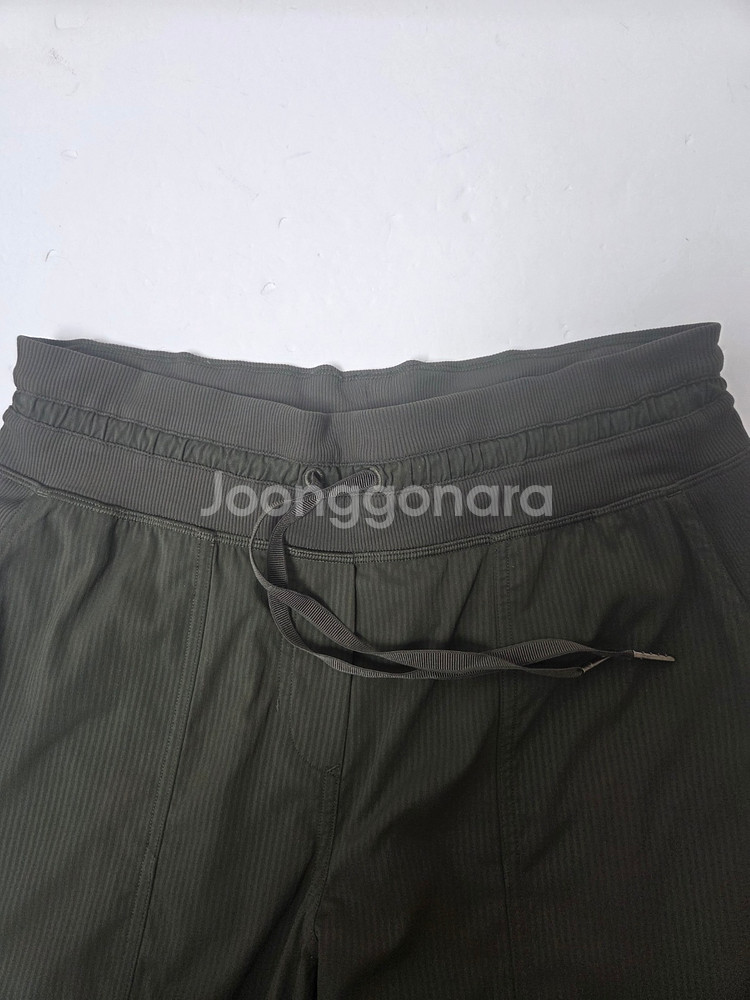 룰루레몬 여성 댄스스튜디오 조거 팬츠 카키(M)--4
