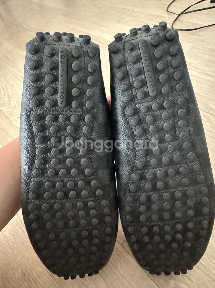 루이비통 다미에 남성 로퍼--0