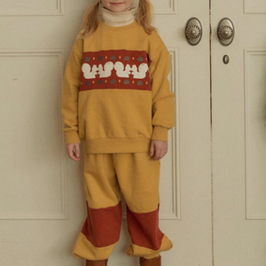 아프리콧스튜디오 홀리데이 셋업 세트 (130)