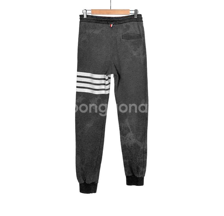 1] 톰브라운 사선완장 트레이닝 스웻 조거 팬츠 그레이--2