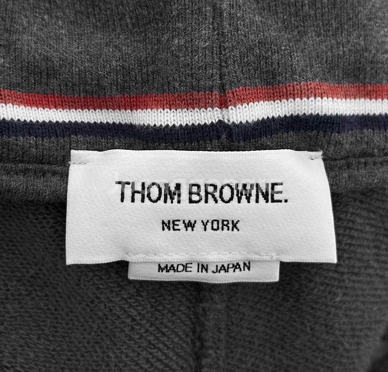 1] 톰브라운 사선완장 트레이닝 스웻 조거 팬츠 그레이--7