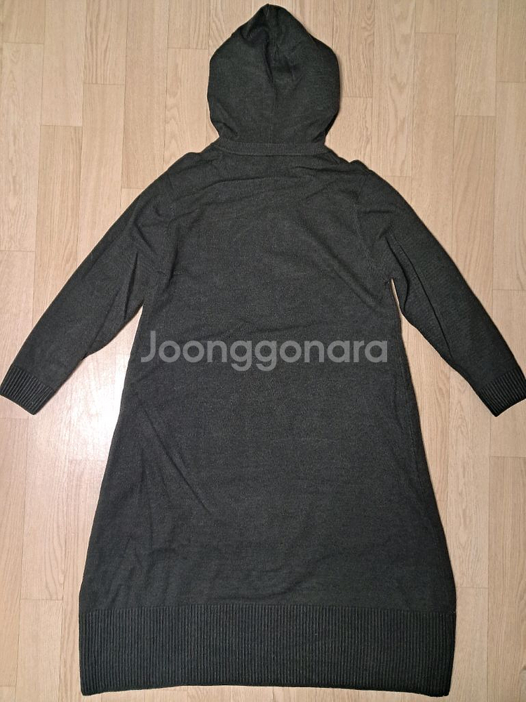 후드 니트 롱원피스(66)--1