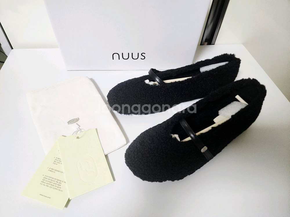 NUUS 누스 미아 시어링 메리제인 플랫--8