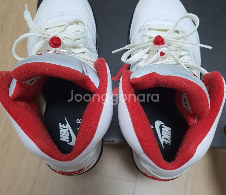 조던5 파레 실버텅 서태웅 270사이즈 중고 16만원--5