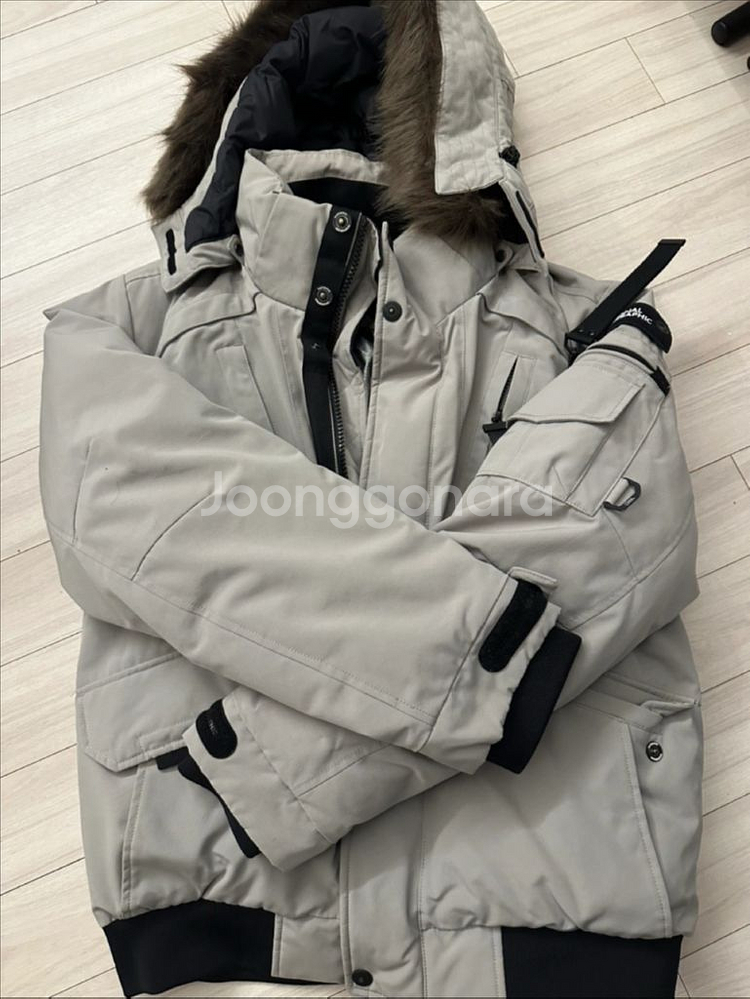 남자 겨울옷 내셔널 타루가 숏패딩 두툼한 파카--2