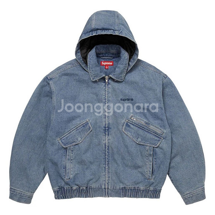 슈프림 유틸리티 데님 자켓 m--2