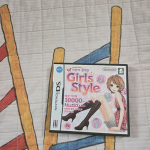 닌텐도 DS 걸즈스타일 곽팩 칩 메뉴얼 택포