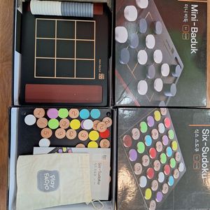 플레이팩토 식스스도쿠,미니바둑 2종/플레이마블 모던 2