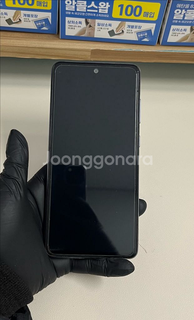 갤럭시A52s 128G 바이올렛 A급--0