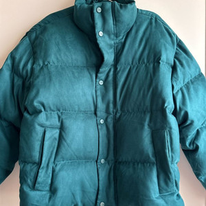 NFL 컷 스웨이드 다운 패딩, 청록, 95