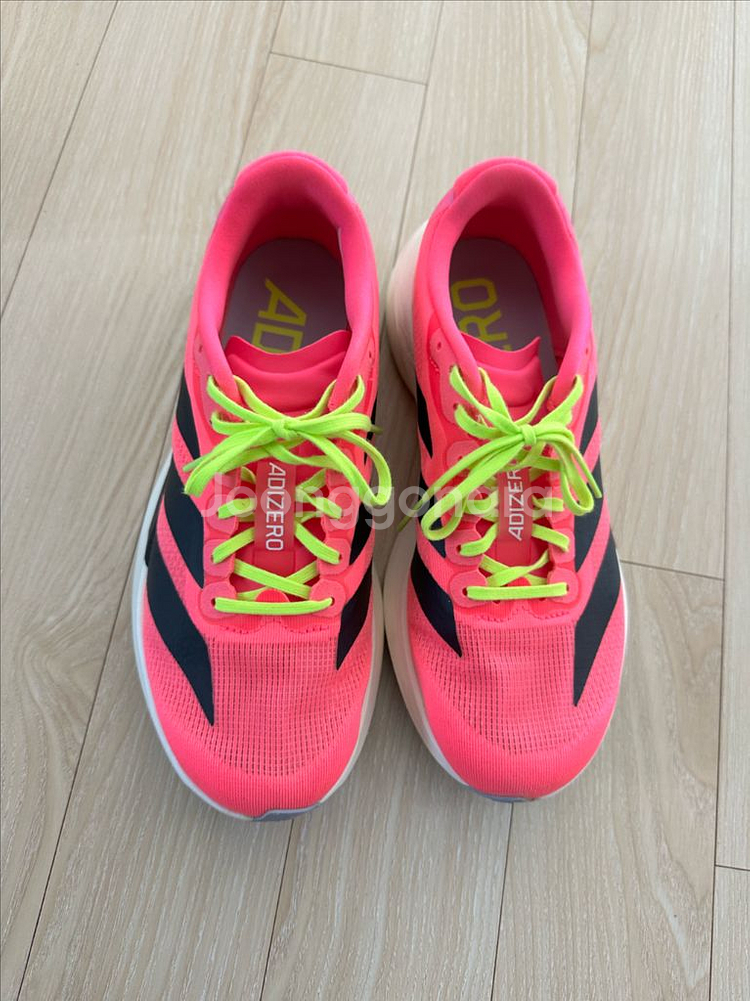 아디다스 아디제로 에보슬 245 핑크--0