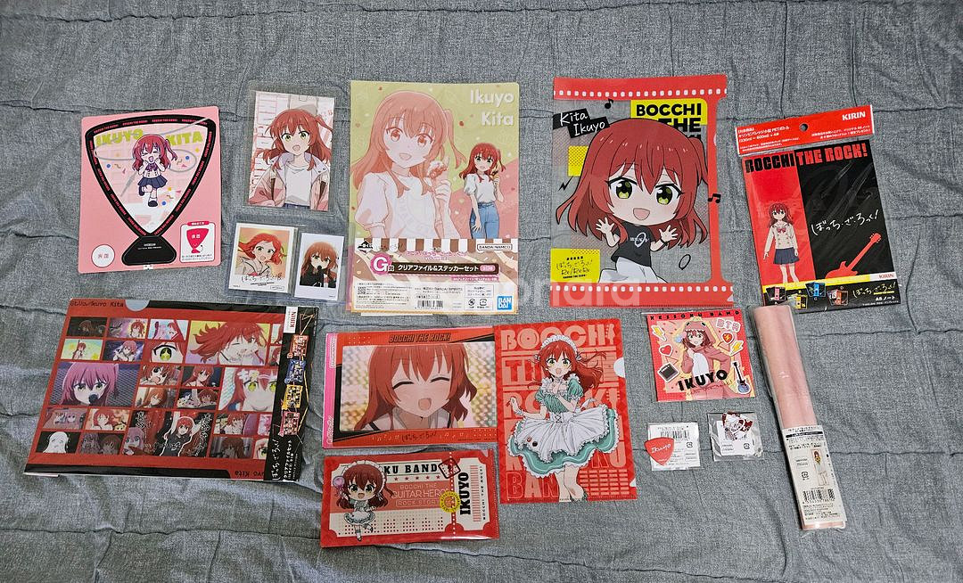 봇치더락 봇치더록 키타 이쿠요 공식 굿즈--3