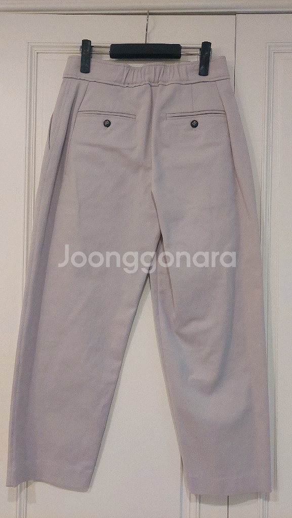 한섬 마인 [새옷] 테이퍼드 크롭팬츠--5