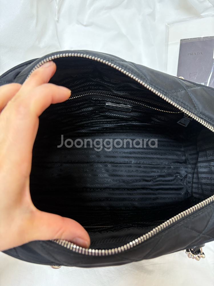 정품 프라다 퀼팅백 판매해요 1bb903--8