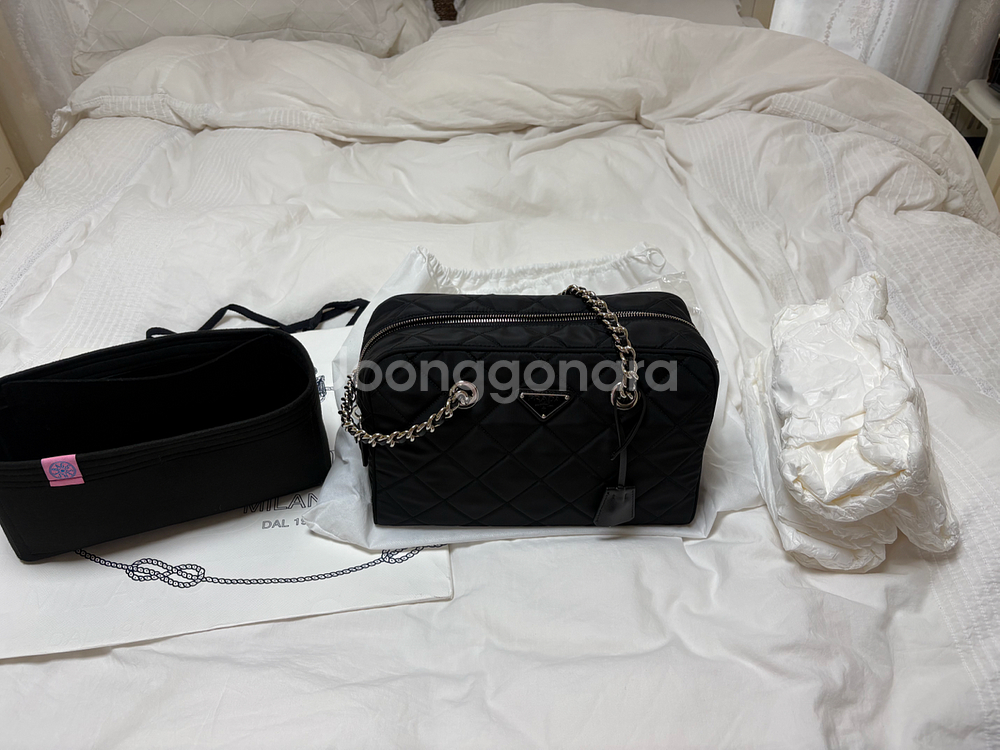 정품 프라다 퀼팅백 판매해요 1bb903--9