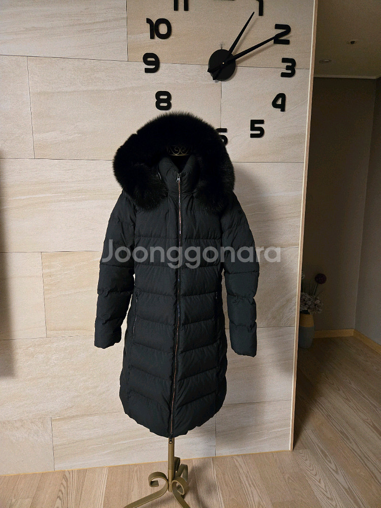 [105] 코오롱스포츠 폭스퍼 여성 구스 롱패딩--0