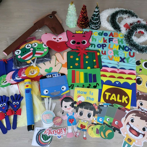 유아영어파견강사 유아영어교구, 펠트교구 일괄
