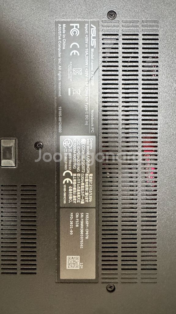 ASUS TUF DASH F15 RTX3060 노트북--1