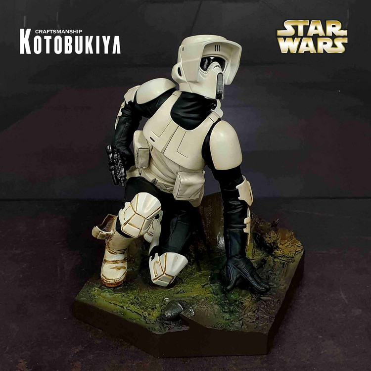 스타워즈 스카우트 트루퍼 12인치 스테츄(핫토이x) 이미지