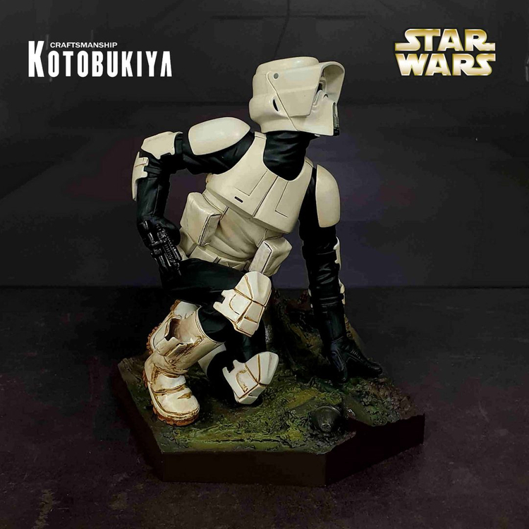 스타워즈 스카우트 트루퍼 12인치 스테츄(핫토이x) 이미지