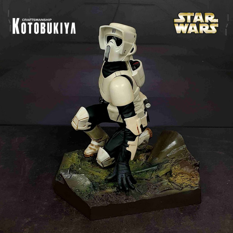 스타워즈 스카우트 트루퍼 12인치 스테츄(핫토이x) 이미지