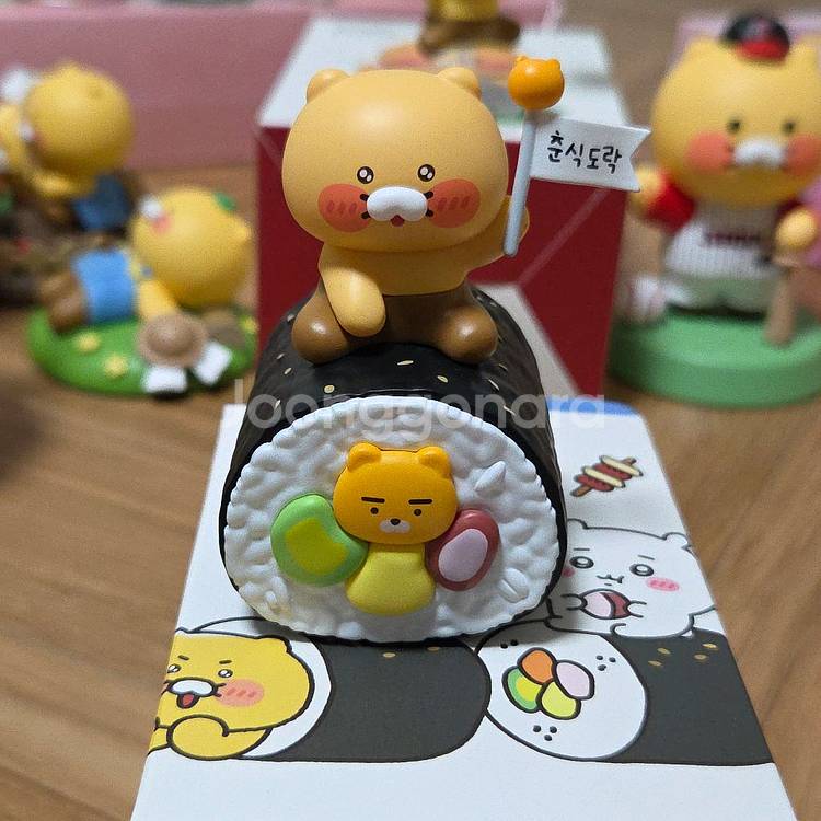 치이카와 먼작귀 카카오프렌즈 춘식이 피규어--0