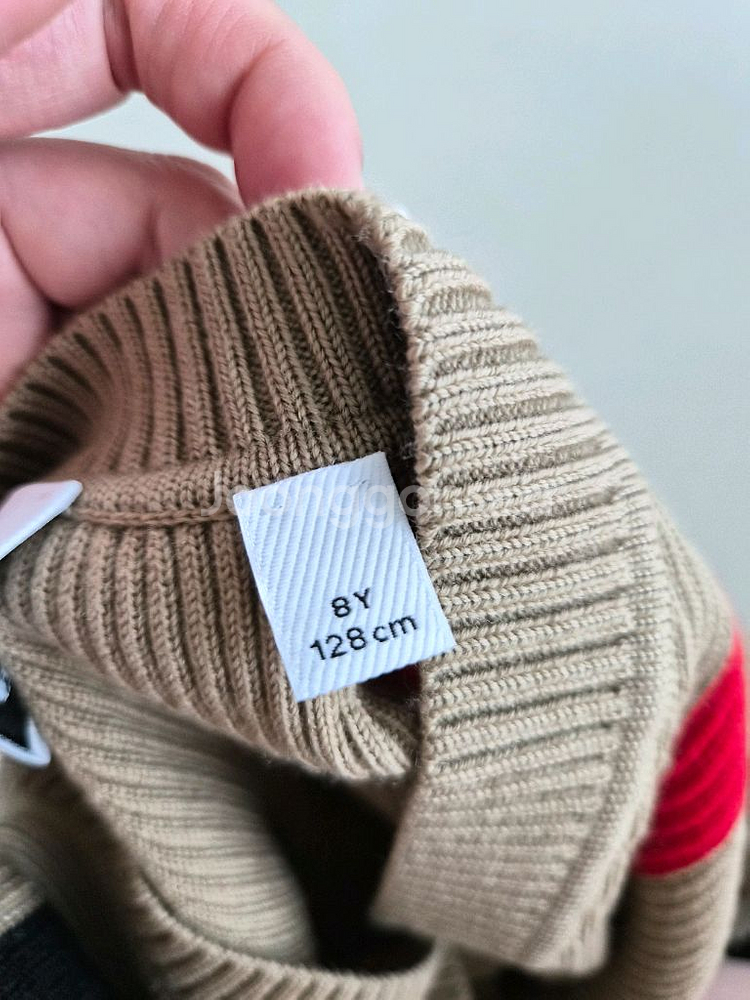 버버리 키즈 가디건--0