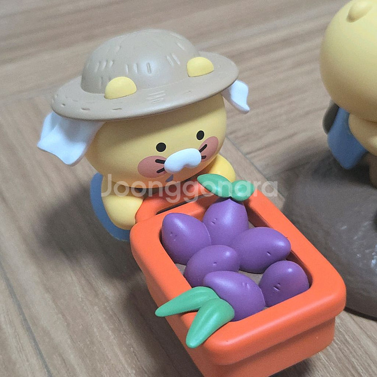 (일괄)카카오프렌즈 춘식이 고구마농장 씬피규어 세트--2