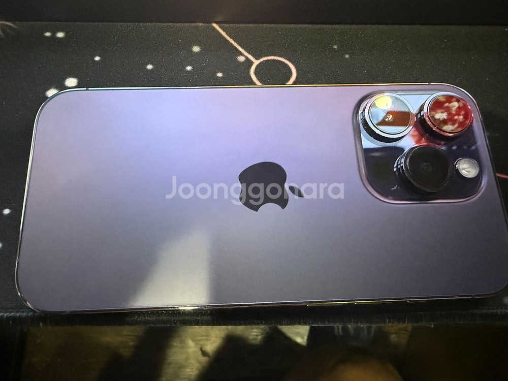 아이폰14프로 256g 퍼플 자급제 S급(베터리85%)--1