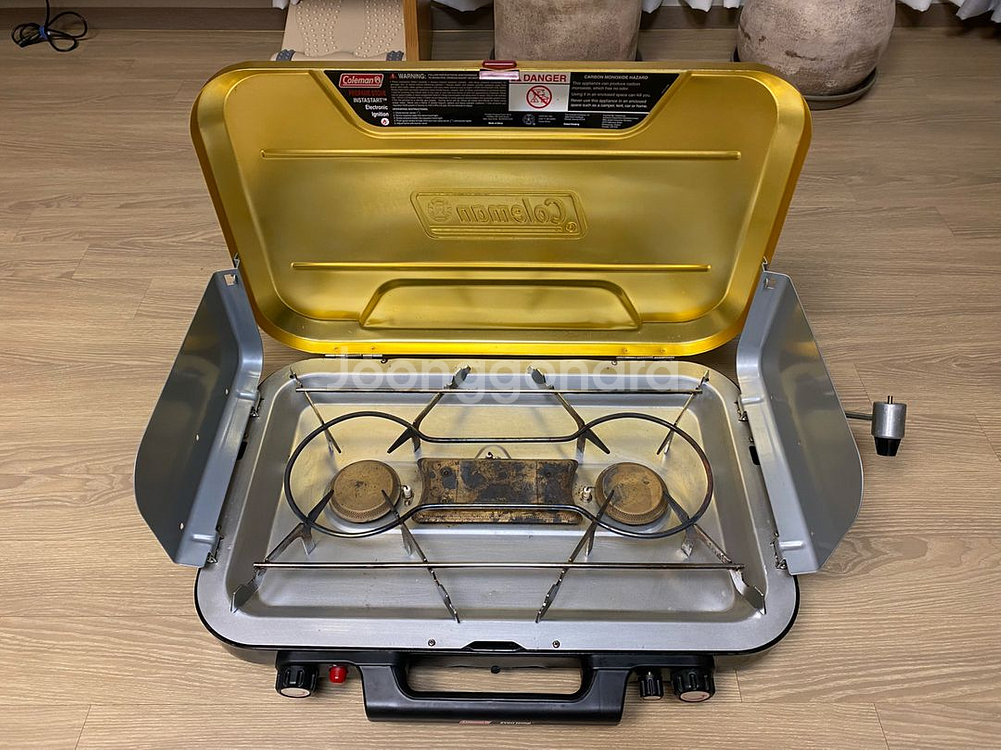 콜맨 프로판3구버너--2