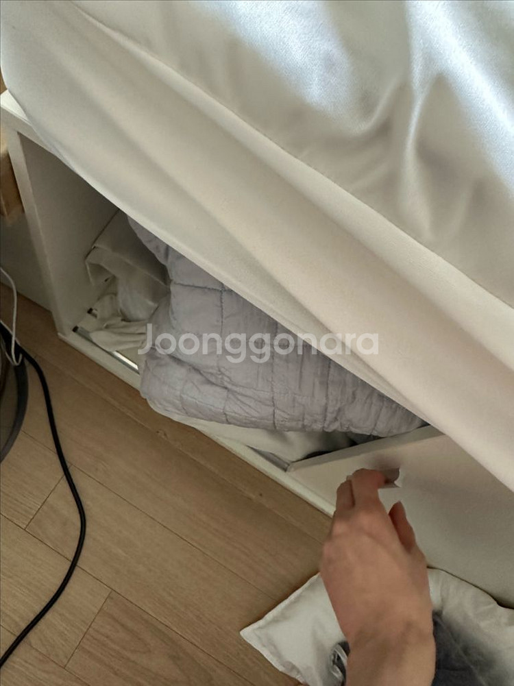 슈퍼싱글 수납침대 + 매트리스--4