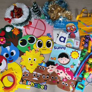 유아영어파견강사 유아영어교구, 펠트교구 일괄