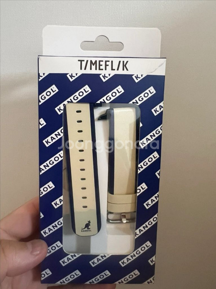 [스마트워치 밴드] 캉골 가죽 스트랩 - 미개봉 새제품--1