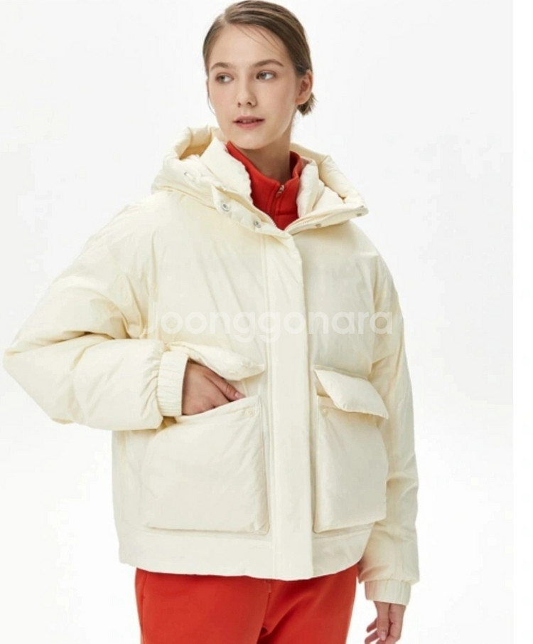 뮬라웨어 다운패딩 M 오버핏 새상품--3