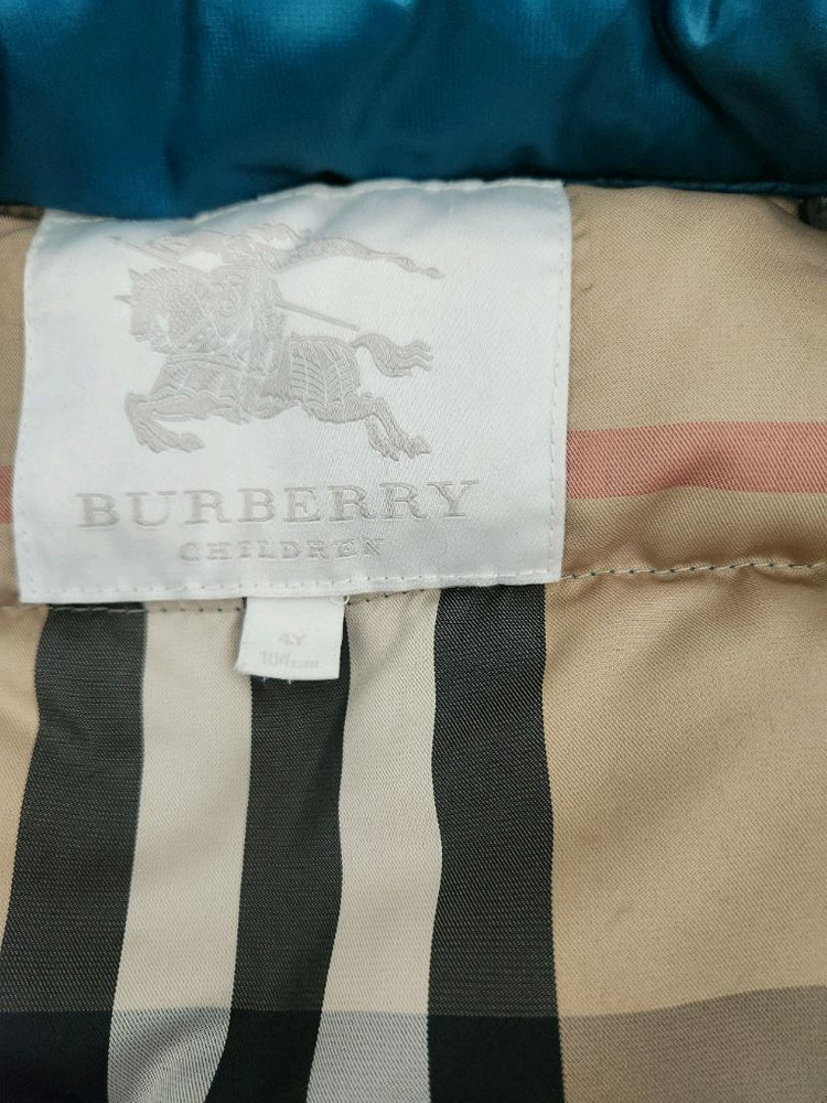 버버리키즈자켓 이미지