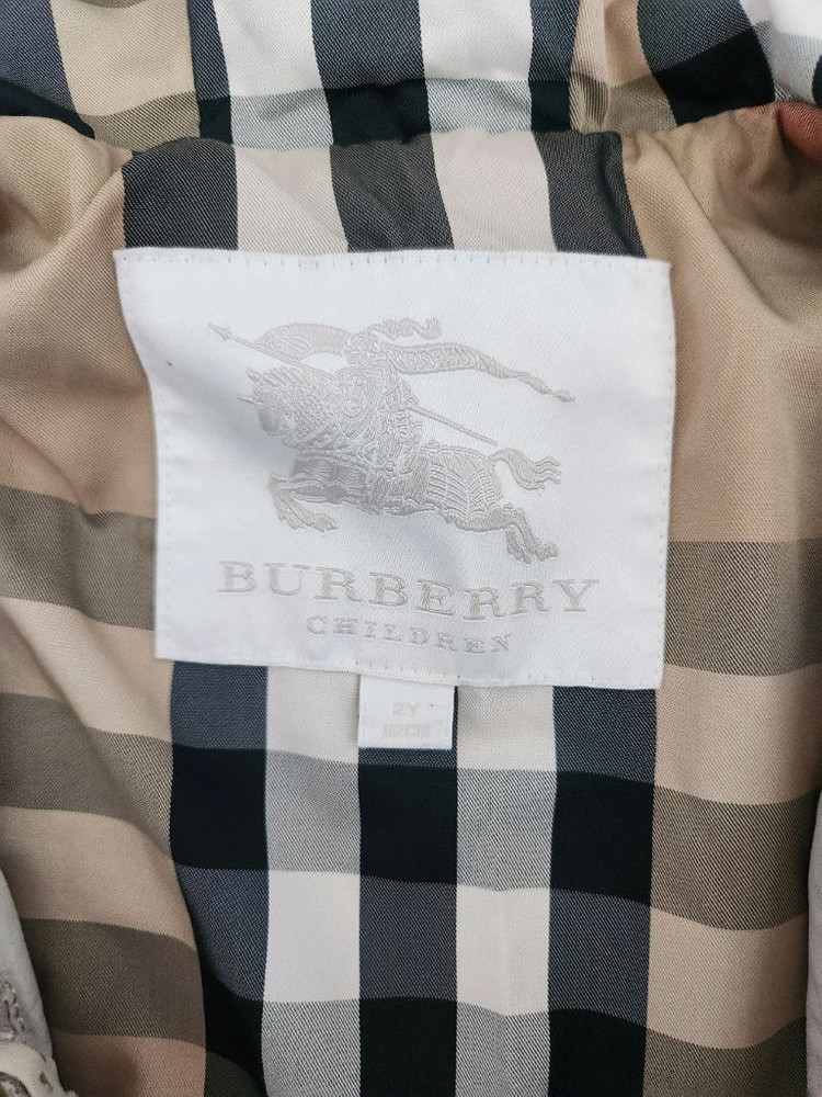 버버리키즈자켓 이미지