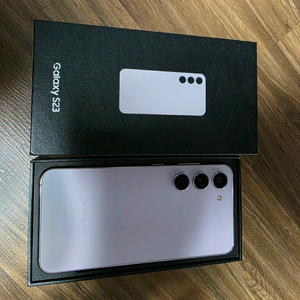 갤럭시 s23 256 라벤더 색상 판매합니다 삼케플