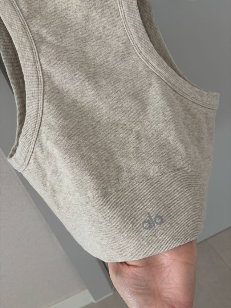 알로요가 ALO 하이넥 브라탑 (L사이즈)--3