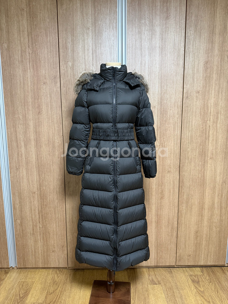 몽클레어 허드슨 여성 롱패딩 (블랙)--0