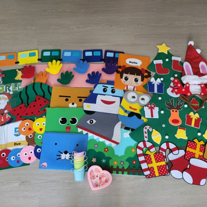 유아영어파견강사 유아영어교구, 펠트교구 일괄