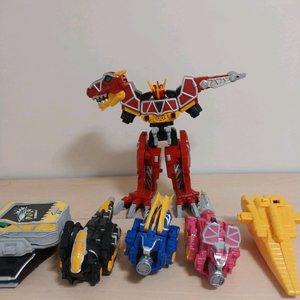 공룡합체 변신 로봇(파워인저 다이노포스 티라노킹)